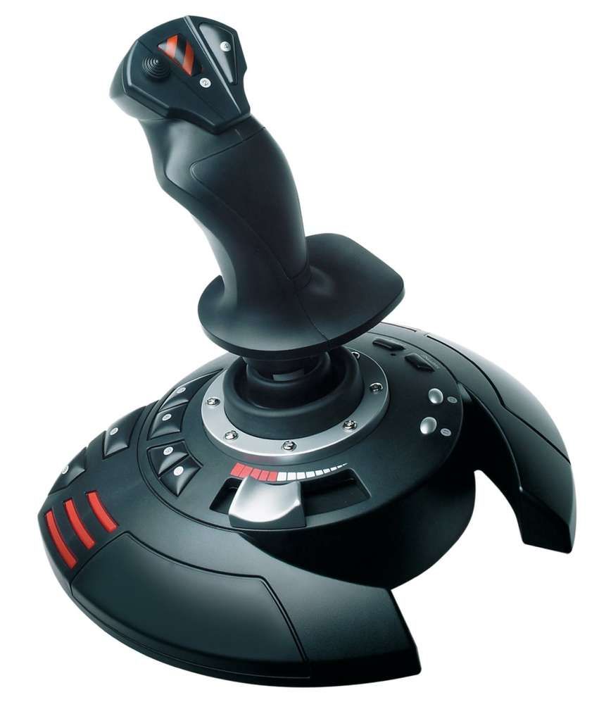 Hercules Thrustmaster T-Flight Stick X - Joystick - 12 Tasten