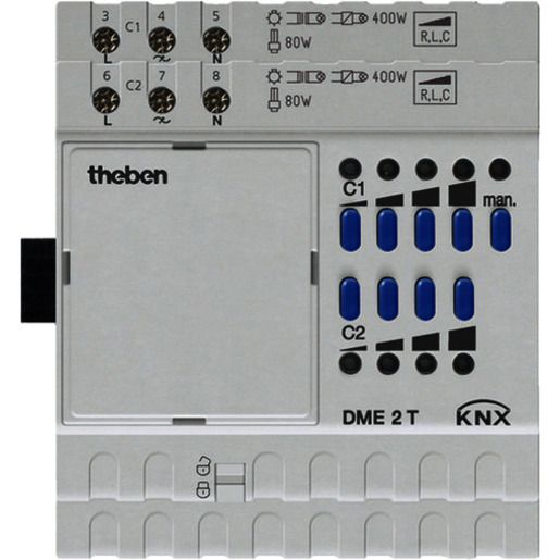 Theben KNX DME2T UNIVERSALDIMMAKT. 2F / THEBEN T4930275