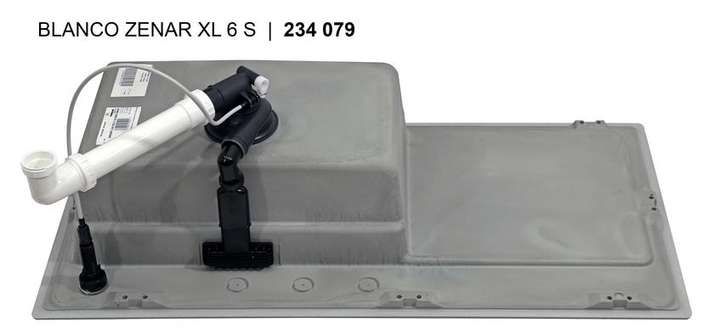 Blanco Zenar XL 6 S Silgranit Becken links