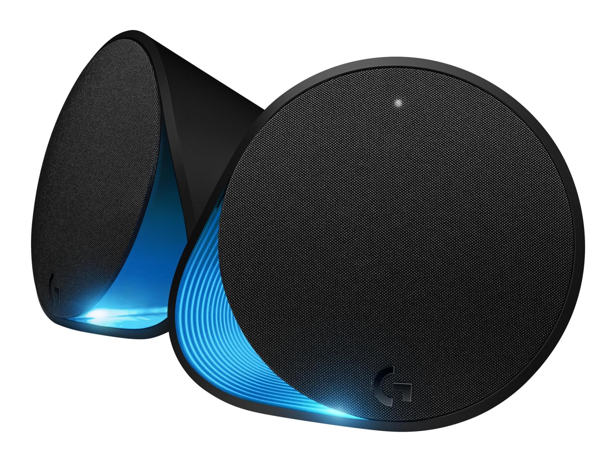 Logitech G560 - Lautsprechersystem - für PC - 2.1-Kanal - kabellos - Bluetooth - USB - 120 Watt (Gesamt)