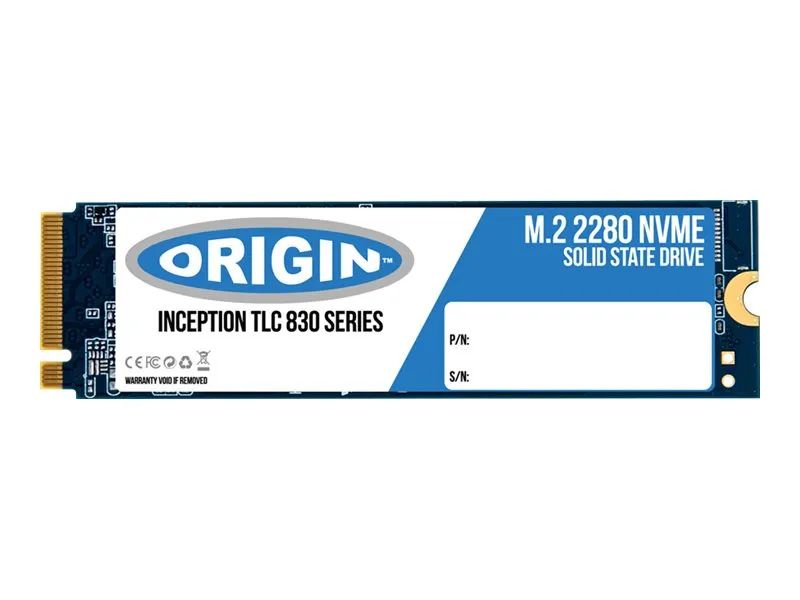 Origin Storage Inception M.2 NVMe 3D TLC - SSD - 256 GB - intern - M.2 2280 - PCIe 3.1 (NVMe)