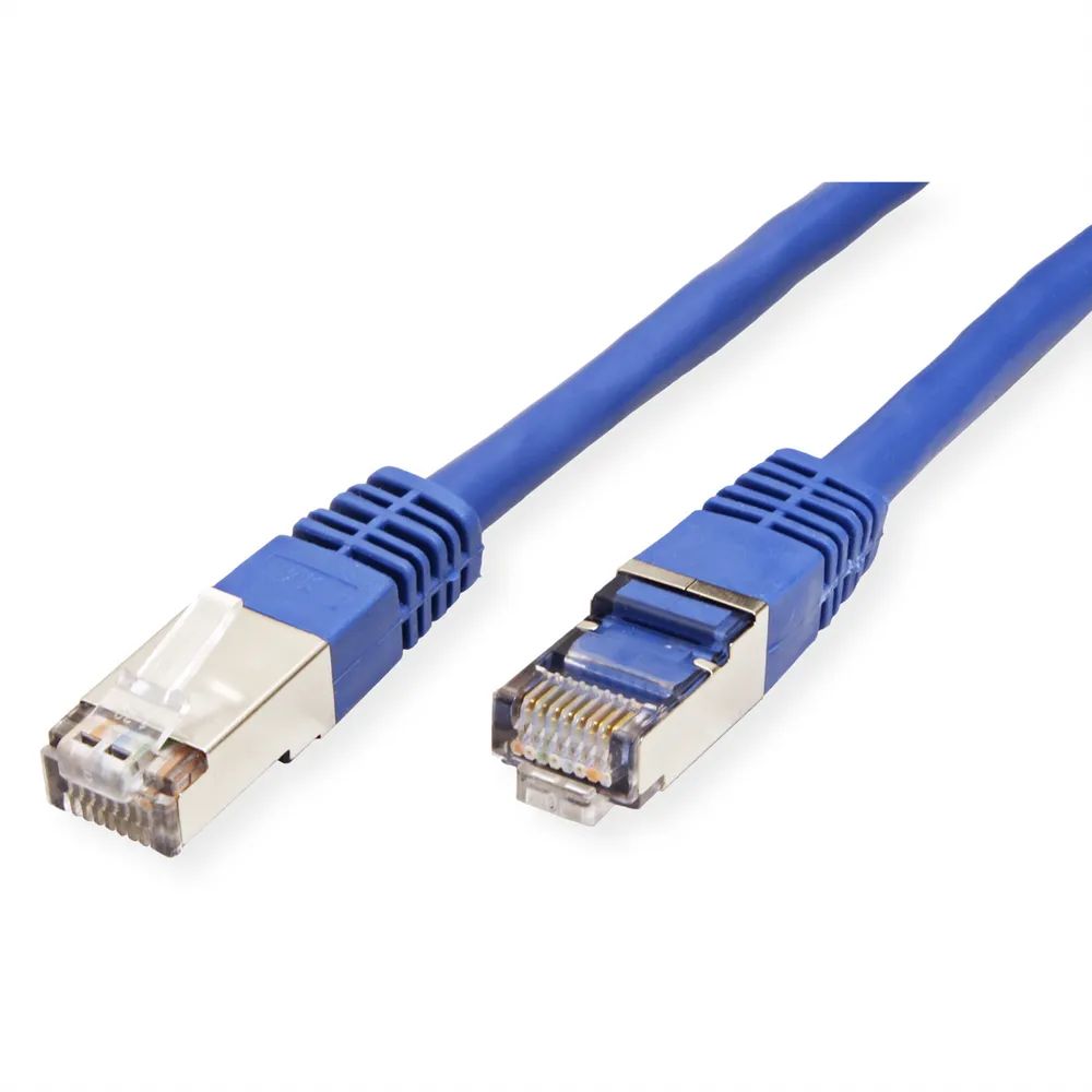 VALUE Patchkabel Cat.6 (Class E) S/FTP (PiMF), blau, 7 m
