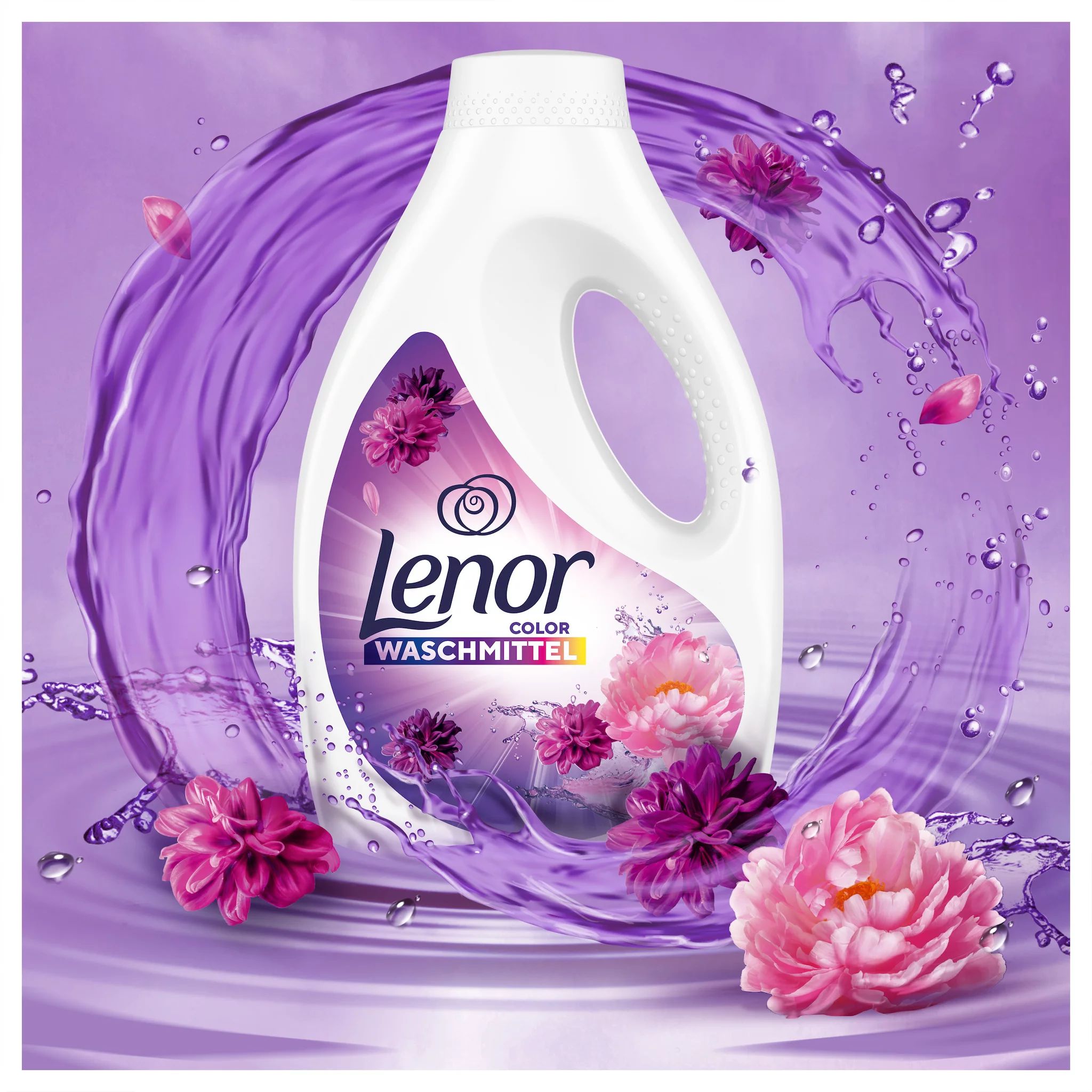 Lenor WM Flüssig Amethyst & Blütentraum 0,765l - 17WL