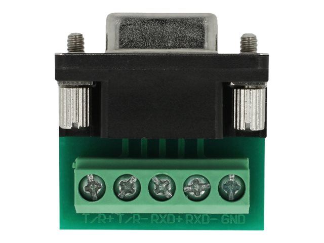 Delock Adapter USB Type-A to Serial RS-422/485 DB9 with surge protection 600 W and extended temperature range