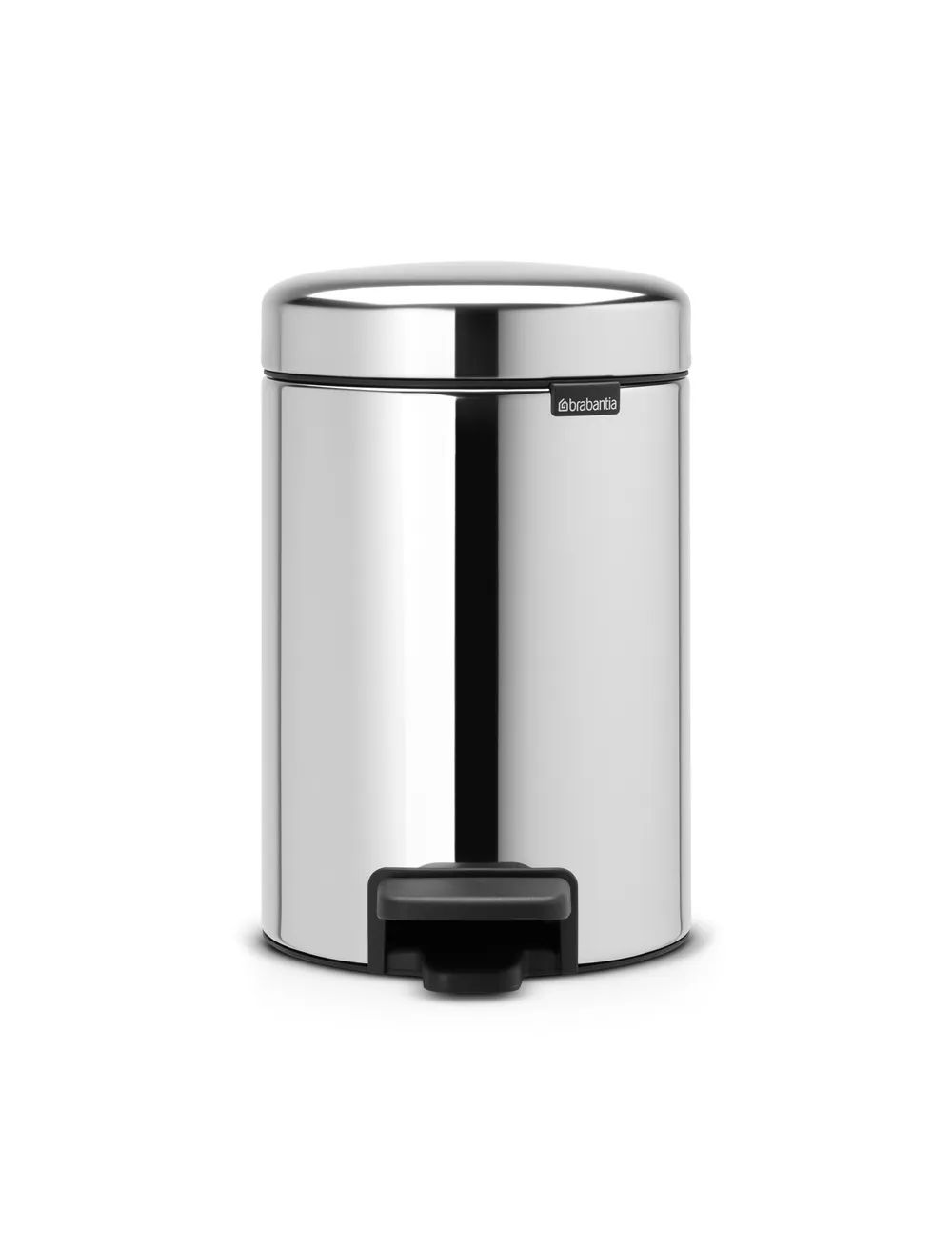 Brabantia NewIcon Treteimer, 3L - Brilliant Steel