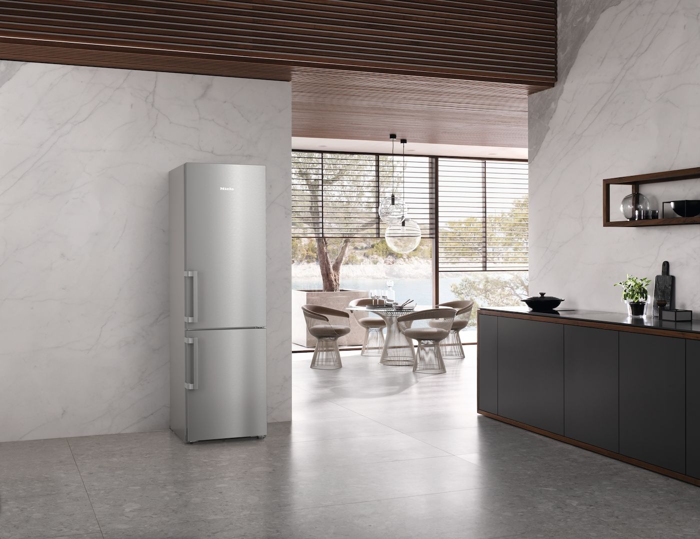 Miele KFN 4795 AD edt/cs freistehend Kühl-Gefrierkombination