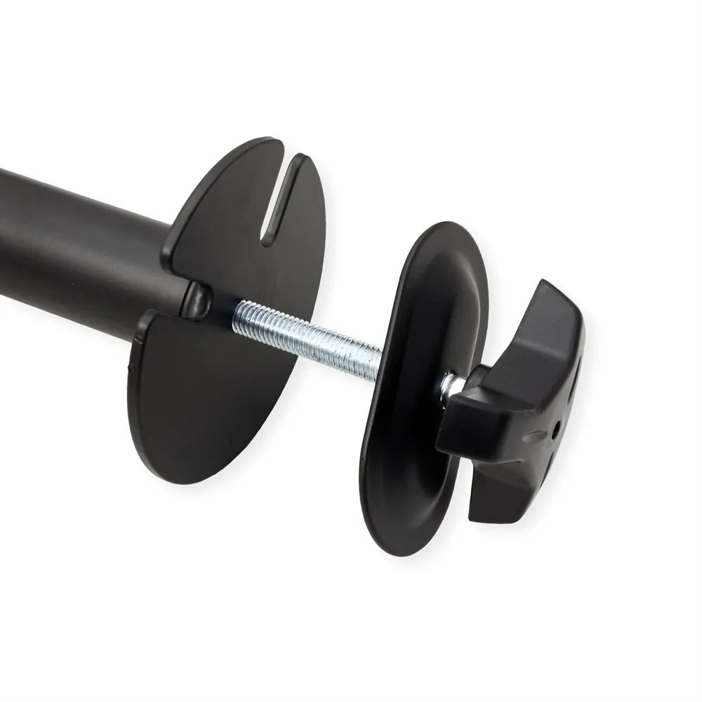 VALUE Schwerlast-LCD-Arm, Trägerstange, 4 Gelenke, Tischmontage, bis 20 kg