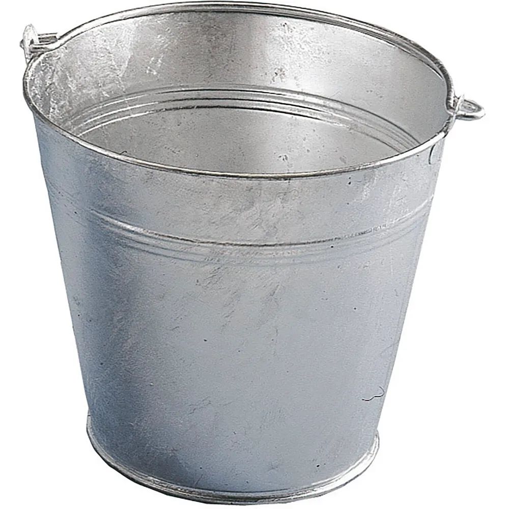 Leinad GmbH  Eimer verzinkt konisch ø 22/32 cm mit Tragebügel Inhalt 15 Liter