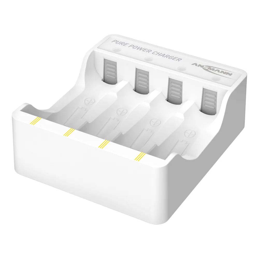 Ansmann Ladegerät PurePower für 4xAAA/AA Li-Ion - Ladegerät - Lithium-Ionen (Li-Ion)