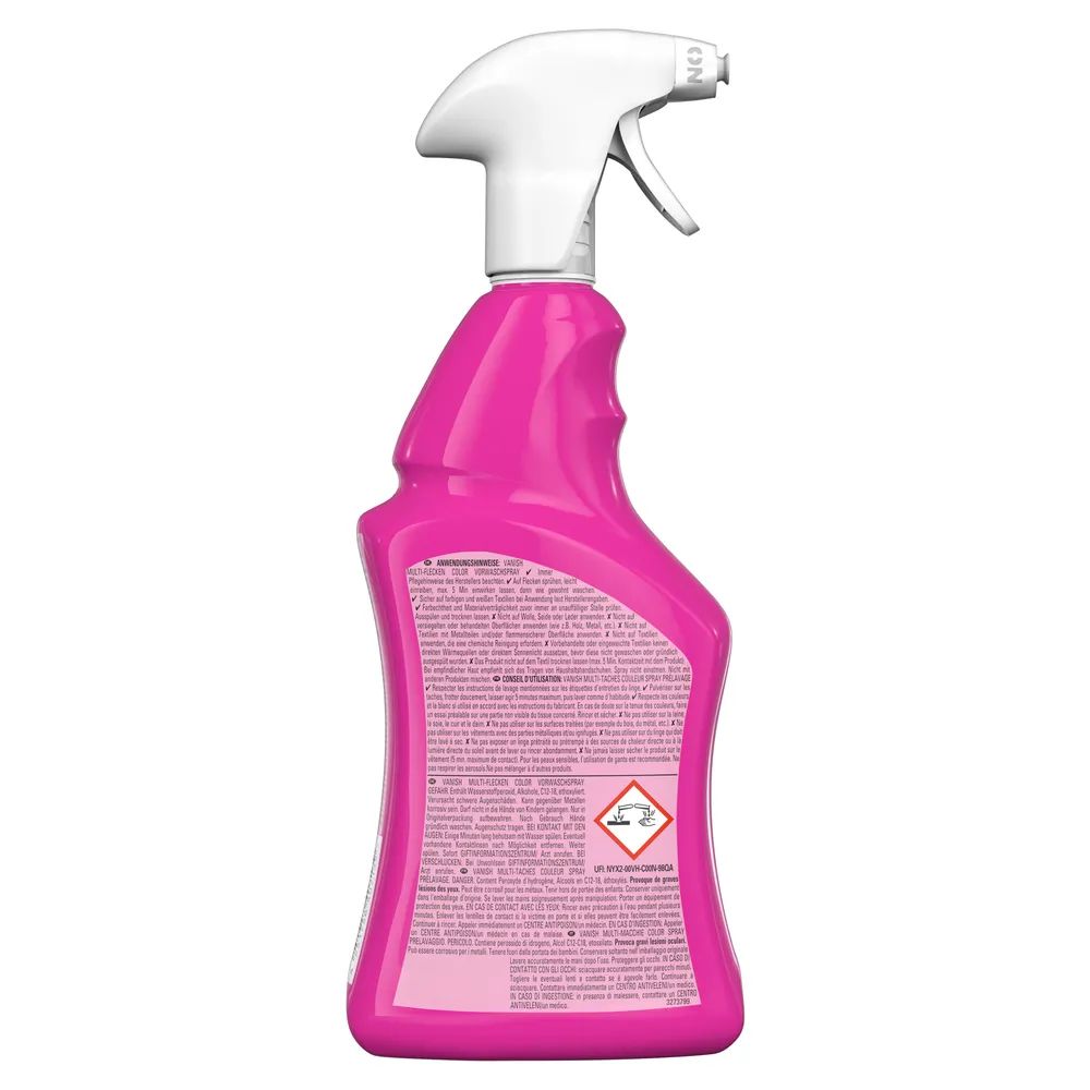Vanish Multiflecken Vorwaschspray Pink 750ml