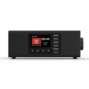 Hama Digitalradio "DR2002BT", FM/DAB/DAB+/Bluetooth® RX, Radiowecker, Stereo, SW