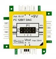 ALLNET 118425 Zubehör für Entwicklungsplatinen Converter module Mehrfarbig
