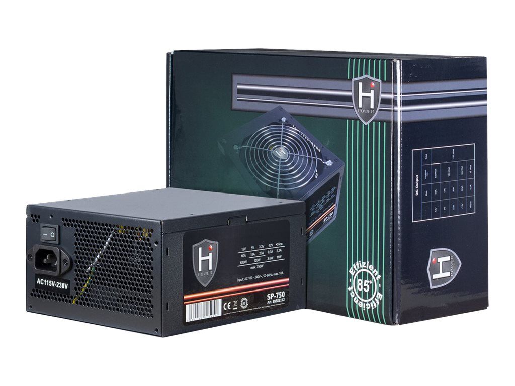Inter-Tech HiPower SP-750 - Netzteil (intern) - ATX12V 2.4