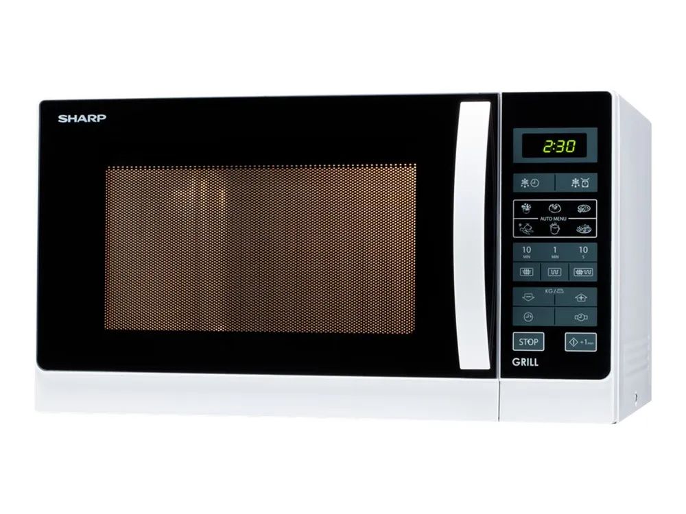 Sharp R-7429(W)W - Mikrowellenofen mit Grill