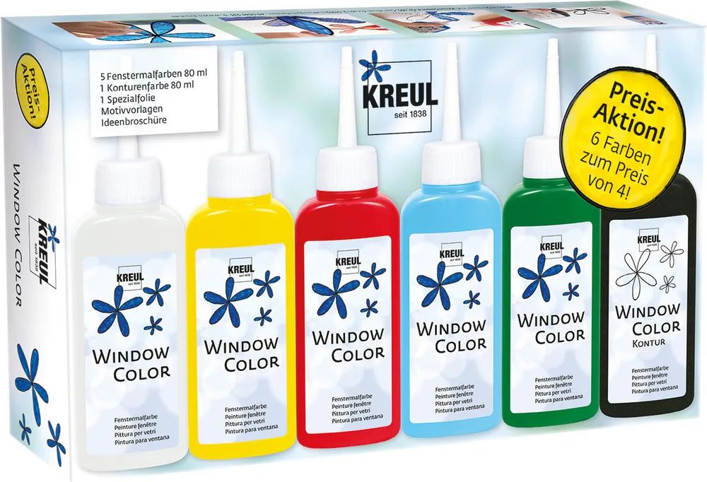 C. Kreul GmbH & Co.KG KREUL Window Color Aktionsset