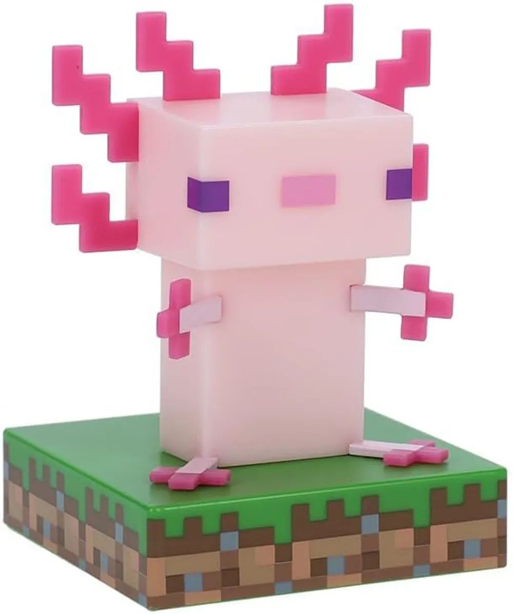 Tomik Toys GmbH Minecraft Axolotl Icon Dekolampe