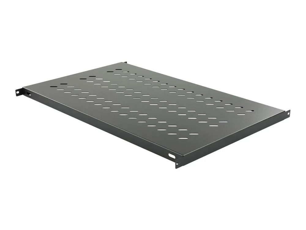Lanview by Logon - Rack - Regal - Schrankmontage - Schwarz, RAL 9005 - 1U - 48.3 cm (19")