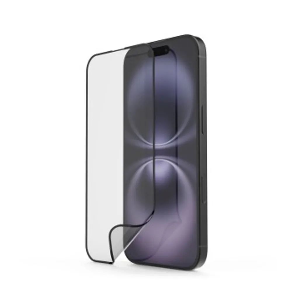 Hama Handy-Schutzglas "Super Hybrid" für Apple iPhone 17, Montagehilfe