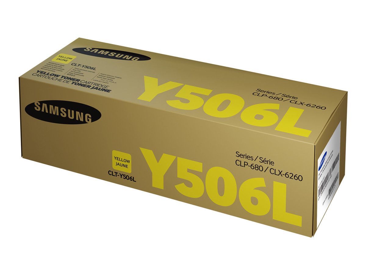 Samsung CLT-Y506L - Hohe Ergiebigkeit - Gelb - Original - Tonerpatrone (SU515A)