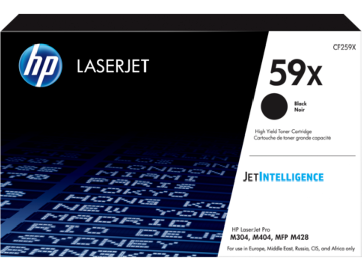 HP 59X - Hohe Ergiebigkeit - Schwarz - original - LaserJet - Tonerpatrone (CF259X)