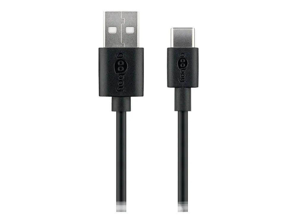 Goobay USB-Kabel - 24 pin USB-C (M) umkehrbar zu USB (M)