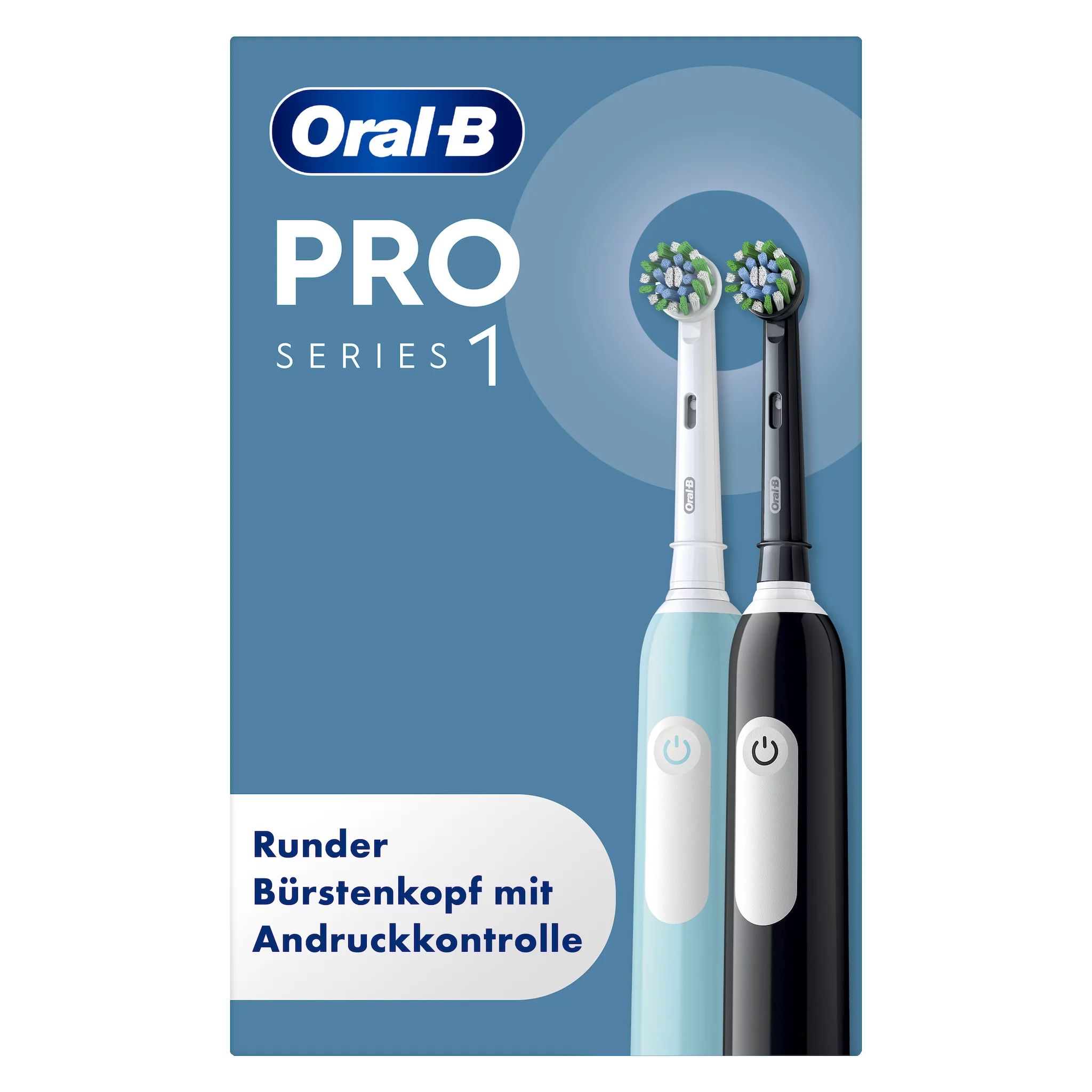 Oral-B Pro 1 Black/Caribbean Blue 