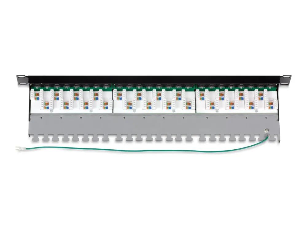 TRENDnet TC-P24C6AS - Patch Panel - CAT 6a - RJ-45 X 24