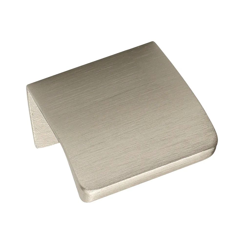 Furnipart Griffleiste Edge Straight LA 20 mm, Länge 40 mm, Aluminium Edelstahl Effekt