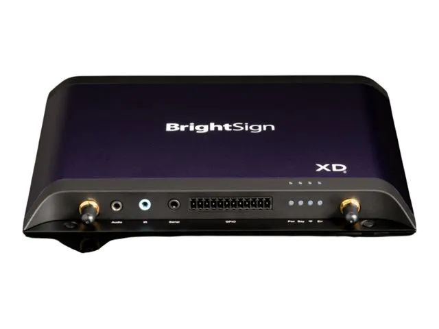 BrightSign XD6 XD1036 - Digital Signage-Player - SSD - 256 GB - BrightSign OS - 4K UHD (2160p)