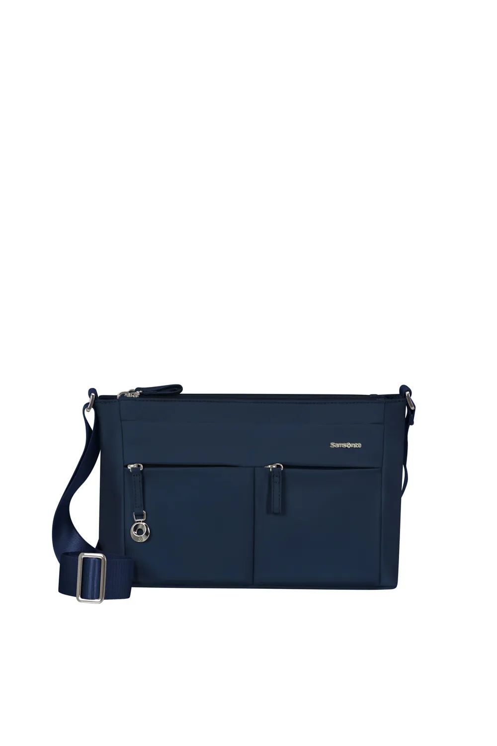 SAMSONITE MOVE 5.0 HORIZ. SHOULDER BAG+FLAP, DARK BLUE