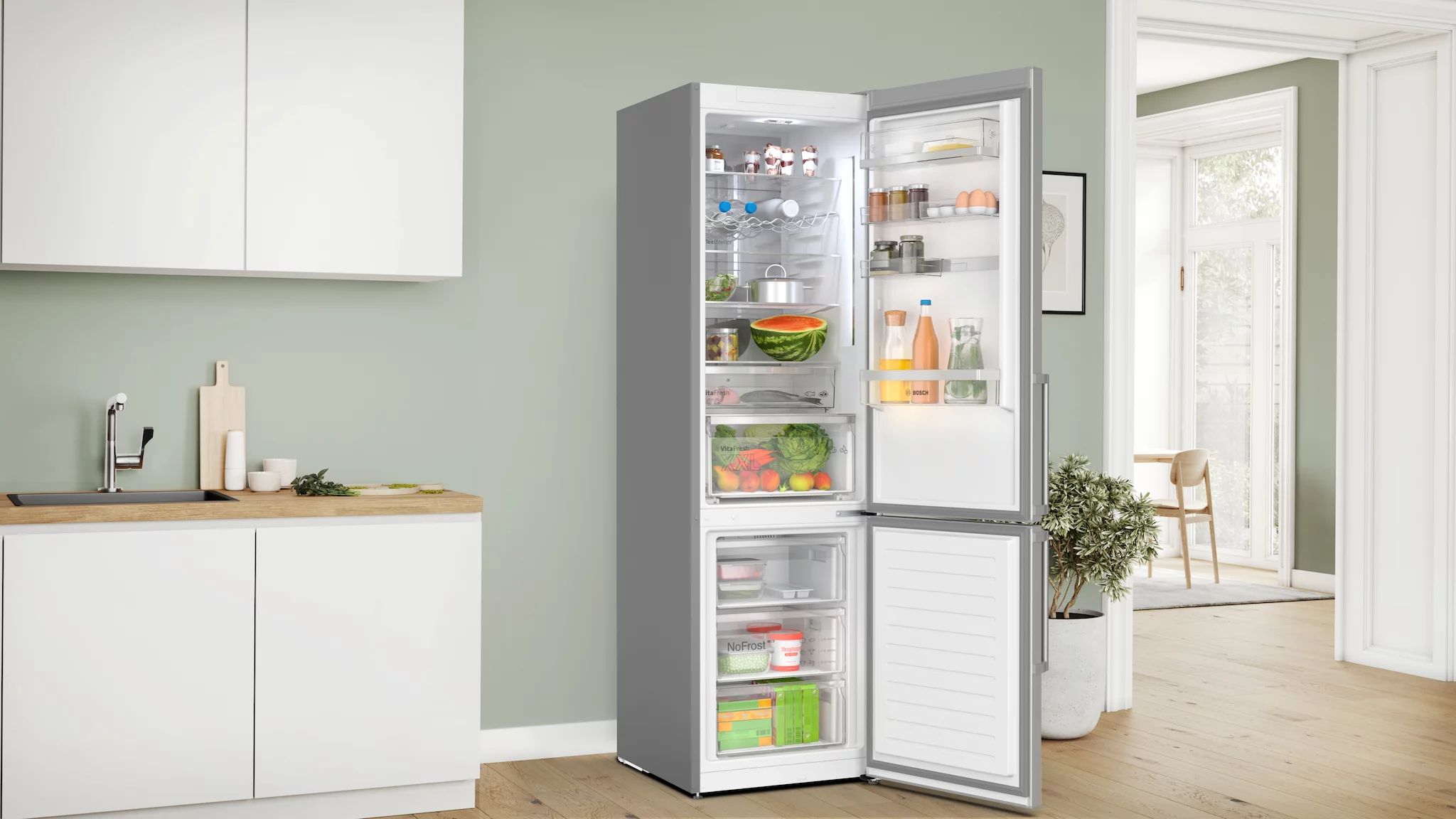 Bosch KGN39AIBT Stand-Kühl-Gefrierkombination