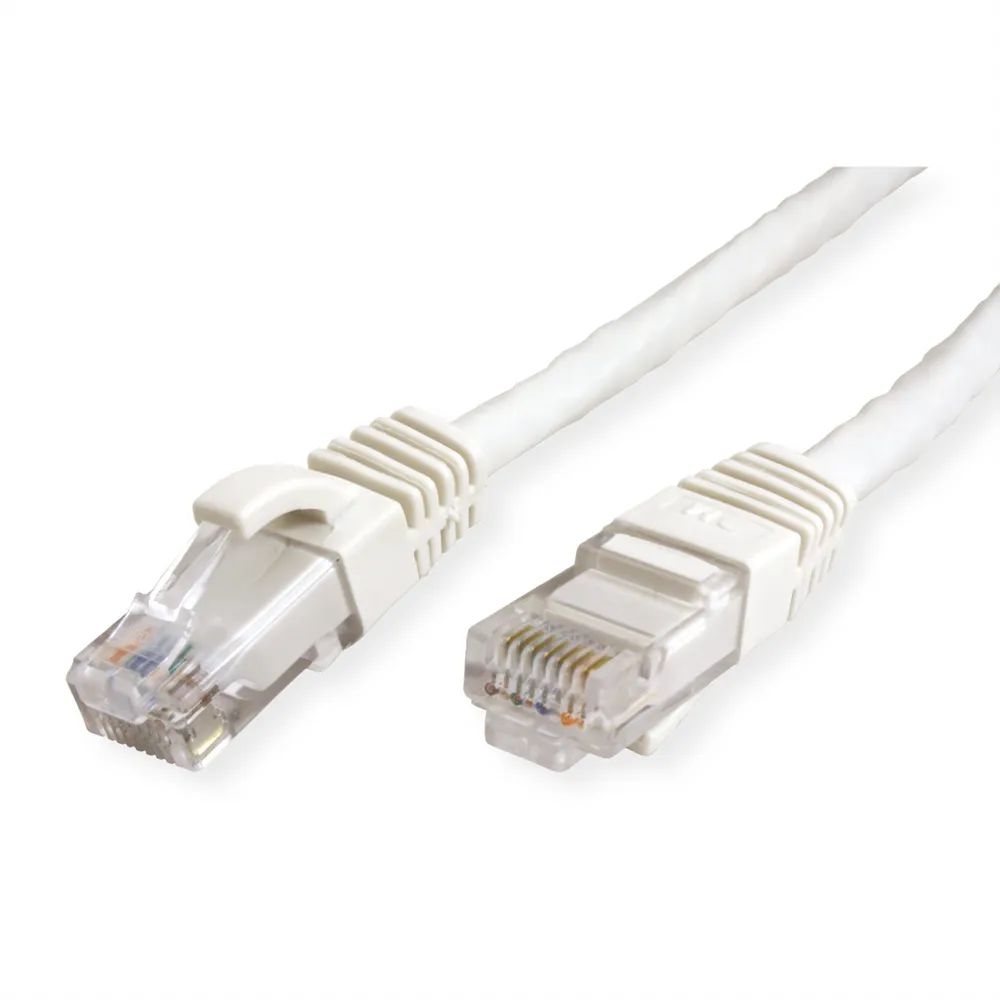 VALUE Patchkabel Cat.6A (Class EA) UTP, weiß, 20 m