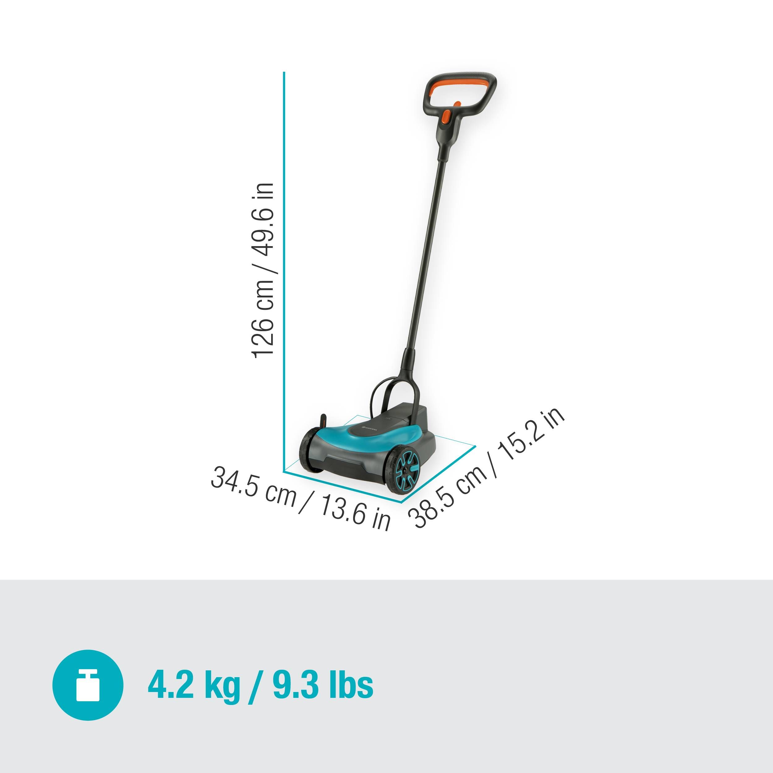Gardena Akku-Rasenmäher HandyMower 22/18V P4A solo