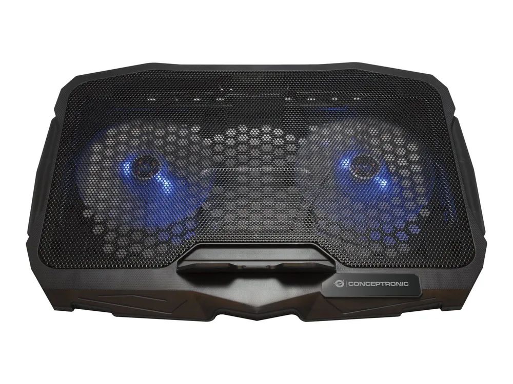 Conceptronic Thana - Notebook-Kühlpad - mit 2 Ventilatoren - 43.2 cm (17")