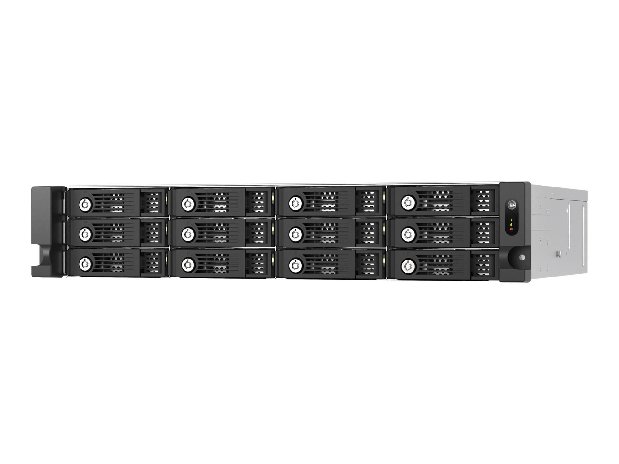 QNAP Festplatten-Array - 12 Schächte (SATA-600) - SAS 12Gb/s (extern)
