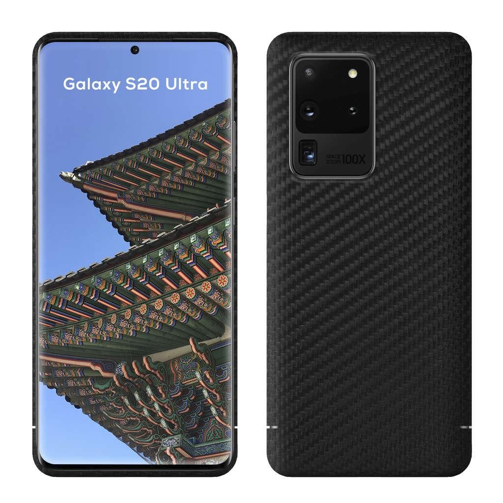 VIVERSIS Carbon Cover Samsung S20 Ultra