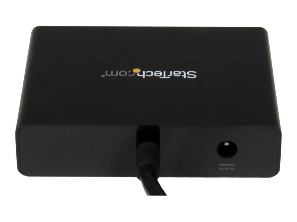 StarTech.com 3-Port Multi Monitor Adapter - DisplayPort 1.2 MST-Hub auf Dual 4K 30Hz & 1x 1080p - Video-Splitter für den erweiterten Desktop-Modus nur auf Windows-PCs - DP auf 3x DP-Monitore (MSTDP123DP)