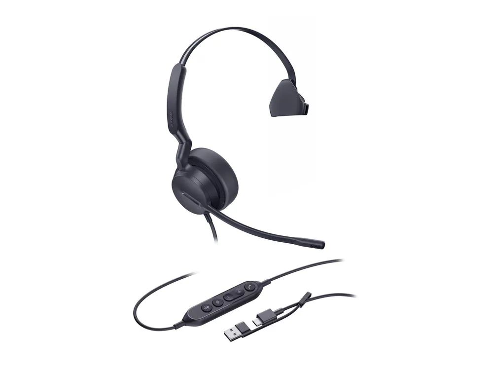 Yealink UH42 Mono - Headset - On-Ear - kabelgebunden