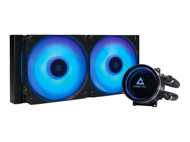 Chieftec Iceberg 240 - Prozessor-Flüssigkeitskühlsystem - Kühlergröße: 240 mm - (für: LGA1150, LGA1151, LGA1155, LGA1156, LGA1200, LGA1700, LGA1851, AM2, AM2+, AM3+, AM4, AM5, FM1, FM2, FM2+)