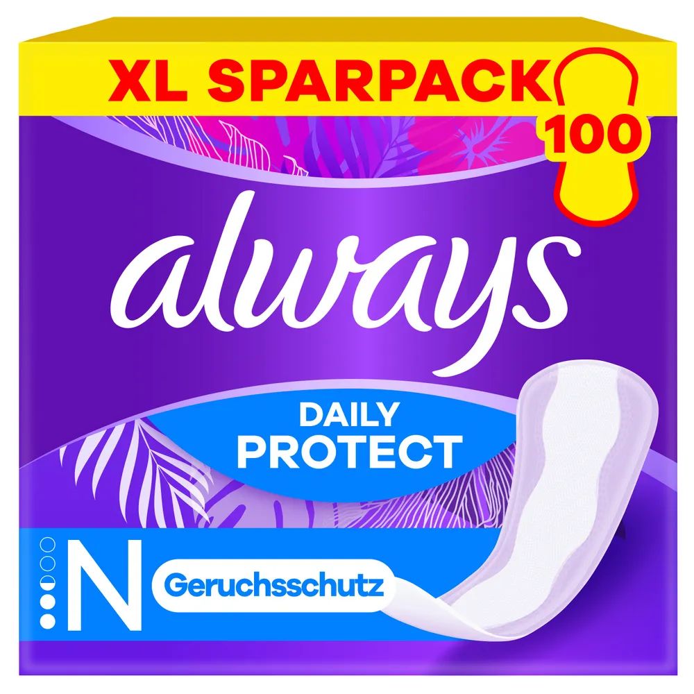 always Slipeinlage Daily Protect Normal mit leichtem Duft Duo BigPack 100