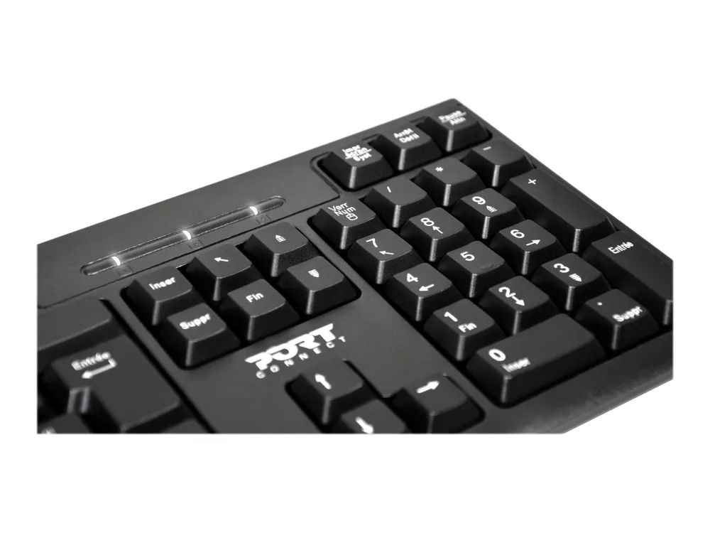 PORT Designs PORT OFFICE - Tastatur - USB - AZERTY - Französisch