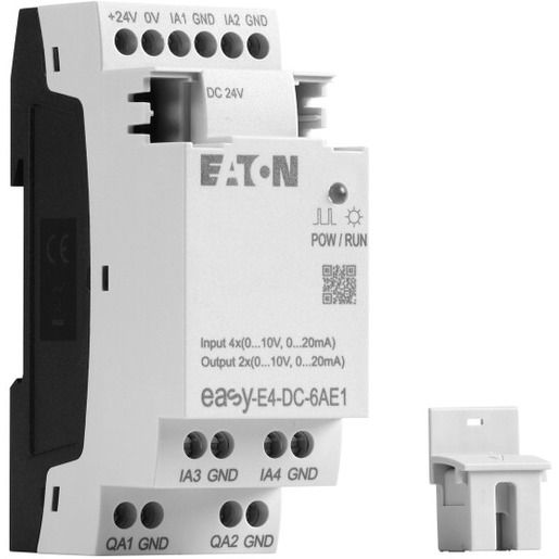 Eaton 24VDC STEUERREL. 4IA/ 2QA ERW. / EATON EASY-E4-DC-6AE1 197223