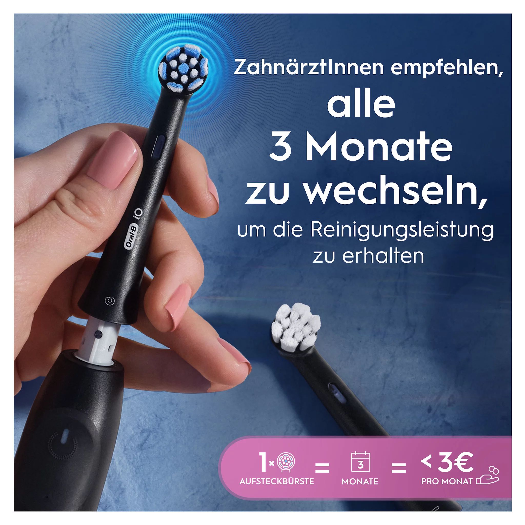 Oral-B iO Sanfte Reinigung BLACK 2er