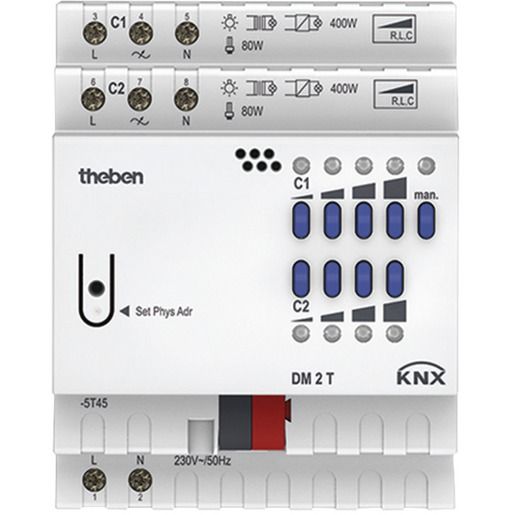 Theben KNX UNIVERSALDIMMAKTOR 2F.DM2T / THEBEN T4940270