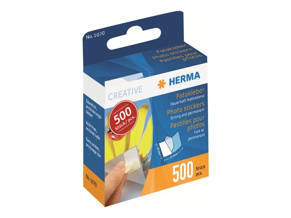 HERMA Postkartenaufkleber (Packung mit 500)