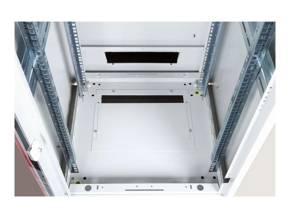 ROLINE Pro - Schrank Netzwerkschrank - RAL 7035, Hellgrau - 26U - 48.3 cm (19")