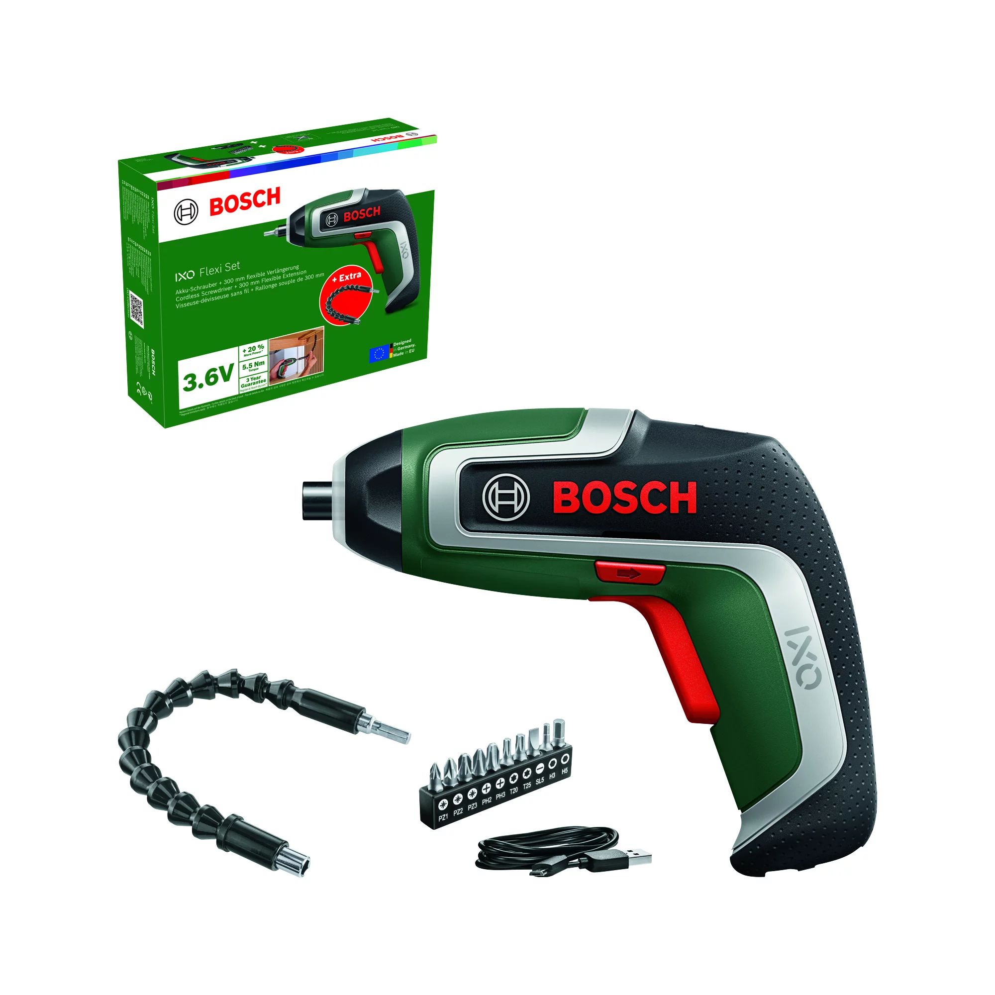 Bosch IXO 7 Flexi-Set 06039E000A