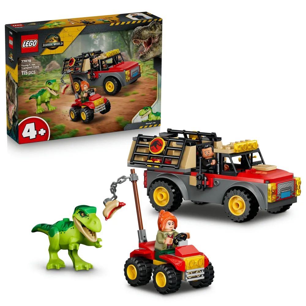 LEGO 77978 Jurassic World Transporter für den Jungen T.Rex