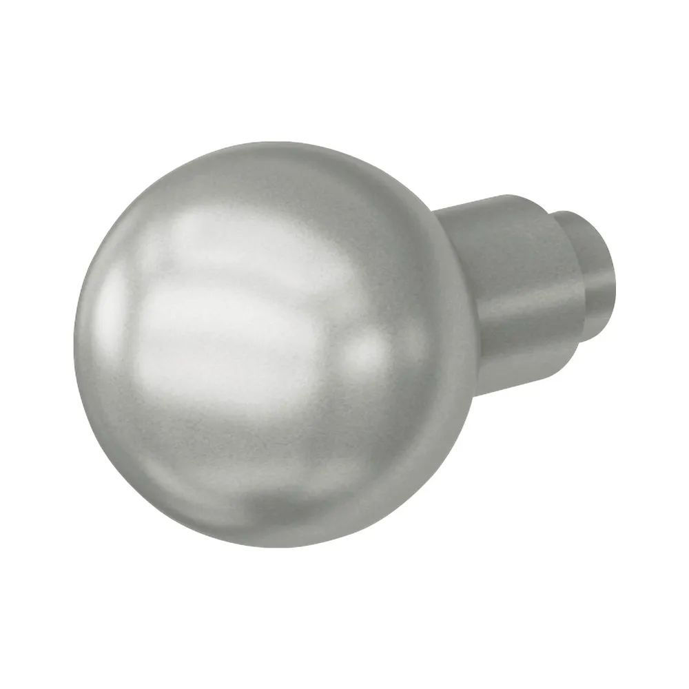 MARCHESI Knopfdrückerlochteil Kugelform, ø 50 mm, Ansatz 16 mm, Edelstahl