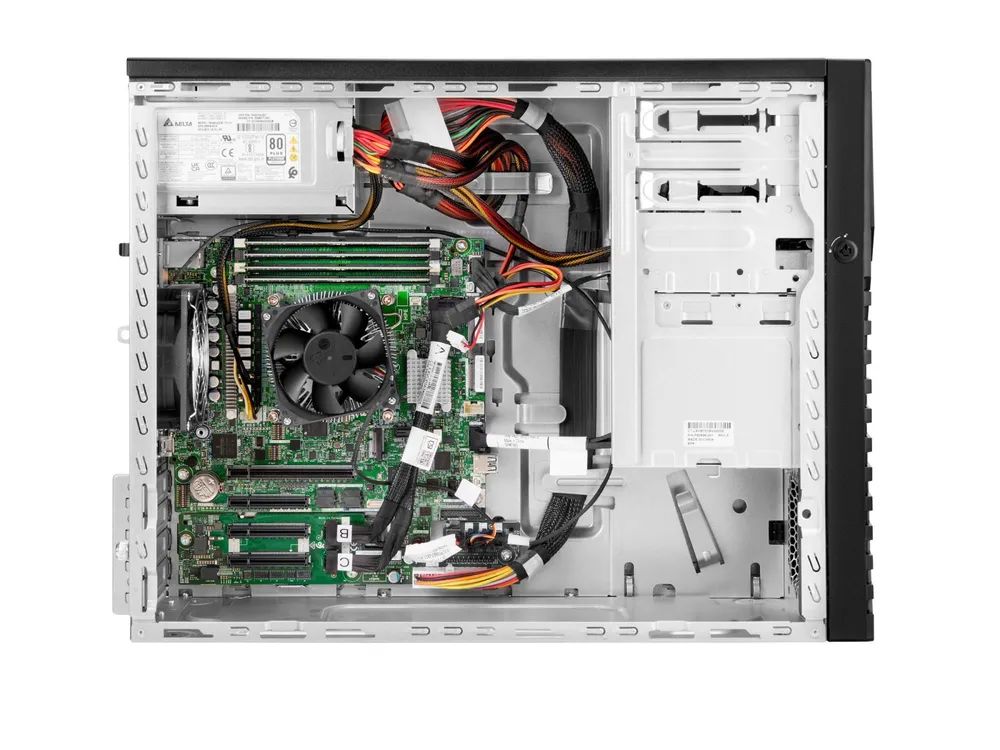 HPE ProLiant ML30 Gen11 - Server - Tower - 4U - 1-Weg - 1 x Xeon E-2436 / 2.9 GHz - RAM 32 GB - SATA/SAS/NVMe - Hot-Swap 6.4 cm (2.5")